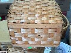 SKID with Baskets, and Faux Fruit, Breads, Wooden Doll Tallest 27", SKID is Not Included