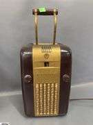 Vintage Reproduction Crosley Juke Box, Westinghouse Radio