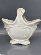 Art Glass Baskets, Ceramic Baskets, Lenox Bud Vase, Bavaria and Others, Tallest 6"