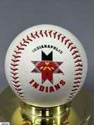 Carl Erskine Autographed Baseball.  "To Clyde Best Wishes #17 Carl Erskine Dodgers 1948-1959