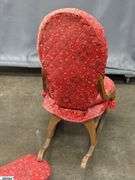 Sewing Rocking Chair and Foot Rest