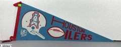 Houston Oilers NFL Pennant Dated 1967