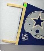 Dallas Cowboys Pennant.  Date is wearing off.