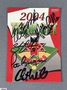 Indianapolis Indians Baseball Memorabilia.  Includes Trading Cards, Indians Scorecard, 11x17 Lager Poster, Bill Buckner Autographed Indians Ball and Photograph