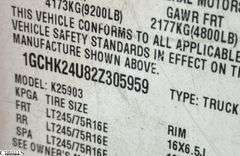 2002  CHEVROLET  Silverado • Towed • Will Jump Start But Shuts Off Immediately