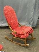 Sewing Rocking Chair and Foot Rest
