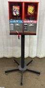 Batman and Robin “Toy ‘n Joy” 10 Cent Double Toy Dispenser 41” tall
