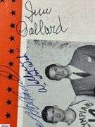 George Mikan Autographed 1951 Lakers Game Program