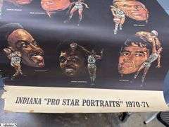 Approx. 23 Sports Posters.  Includes Football, Racing and Basketball.