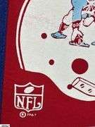 New England Patriots NFL Pennant Dated 1967