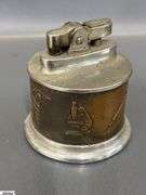 Assortment of Tobacco Related Lighters, Table Lighters, Ash Trays