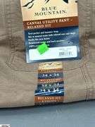Blue Mountain Utility Pant Relaxed Fit 34x34