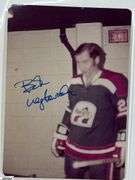 57 Indianapolis Racers Snapshots.  Mid 1970's.  Some are autographed.  Also included are Bill Estes Chevrolet Hockey Player Autographed Photos