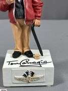 Tom Carnegie Autographed Indianapolis Motor Speedway Track Announcer Talking Bobble Head