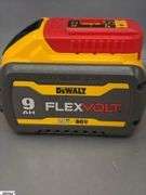 DeWalt Flex Volt Battery 20/60v 9AH, Store Returns Shelf Pulls