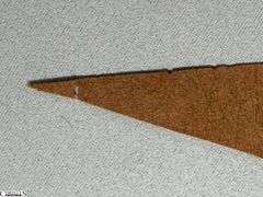 Cleveland Browns NFL Pennant Date Believed to be 1967 But It Is Wearing Off.  There are some small holes in the felt.  See Photo