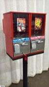Batman and Robin “Toy ‘n Joy” 10 Cent Double Toy Dispenser 41” tall