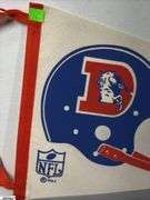 Denver Broncos NFL Pennant Dated 1967