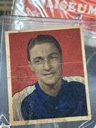 Old Hockey Memorabilia Including Six 1948 Indianapolis Ice Trading Cards, Indpls. Capitals - American Hockey League 1946-1947 Team Photo, Indpls. Capitals Hockey Club Coliseum Sports Review 1944-1945, and an Indpls. Star This Week Magazine Dated December 3, 1950 with a Hockey Cover