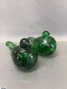 3 Joe St. Claire Bird Paperweights