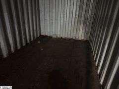 Empty 40’ POD has holes in floor