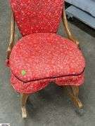 Sewing Rocking Chair and Foot Rest