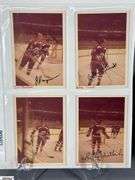 57 Indianapolis Racers Snapshots.  Mid 1970's.  Some are autographed.  Also included are Bill Estes Chevrolet Hockey Player Autographed Photos