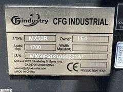 CFG Industrial Mini Excavator MX50R Gas Powered
