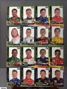 6 Uncut Sheets of Indianapolis 500 Trading Cards in a Racemaker Press Canvas Tote.  Some Cards are Autographed.  Michael Andretti, Kenny Brack, Robbie Buhl, Scott Dixon, Felipe Giaffone, Buddy Lazier, Tomas Scheckter, Eddie Chever Jr., Jeff Ward, Sam Hornish Jr.