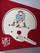 New England Patriots NFL Pennant Dated 1967