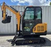 CFG Industrial Mini Excavator QNT30 with Cab Kubota Diesel Powered
