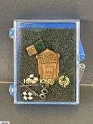 Costume Earrings, Necklaces, Wedgwood Necklace, Hand Held Counter, Harmonical, TransAM Belt Buckle, Pins / Buttons