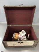 Decor Trunk, Bustier Vase, Rooster Key Holder, Vintage Bag