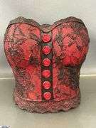 Decor Trunk, Bustier Vase, Rooster Key Holder, Vintage Bag