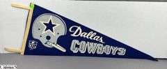Dallas Cowboys Pennant.  Date is wearing off.