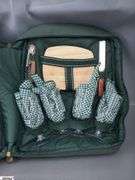 Holiday Cookie Tray, Crock, Green Wine Picnic Back Pack