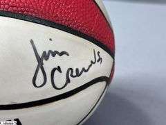 Miniature IU Basketball Autographed and 2016-2017 IU Posters. Autographs include George McGinnin, Steve Alford, Jim Crews, Damon Bailey and Others.  The large poster has a ripe.  See Photo