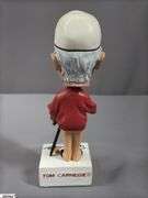 Tom Carnegie Autographed Indianapolis Motor Speedway Track Announcer Talking Bobble Head