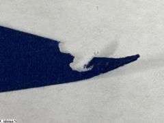 The San Diego Chargers NFL Pennant Dated 1967.  The tip of the pennant is damaged.  See Photo