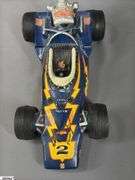 #2 Johnny Lightning Porcelain Lionstone Decanter Autographed by Al Unser and Parnelli Jones.  EMPTY