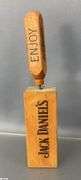 Jack Daniels Ice Pick With Holders, Brass Service Bell, Walnut Cracker, Small Anvil and Hammer