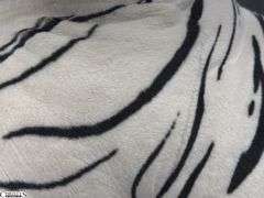 Large Plush White Tiger in Tote