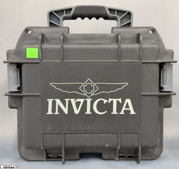Invicta Black 3 Slot Protective Case image