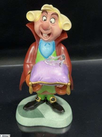 Walt Disney Classics Collection Footman from Cinderella "Presenting the Glass Slipper" in Box with Certificate of Authenticity. image