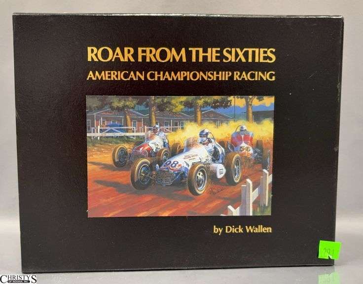 "Roar From The Sixties" By Dick Wallen, Signed Copy With Mis Print Info Card image