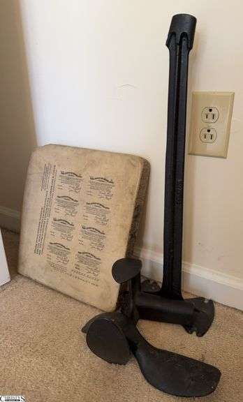 Decorative cast-iron and slate stone image