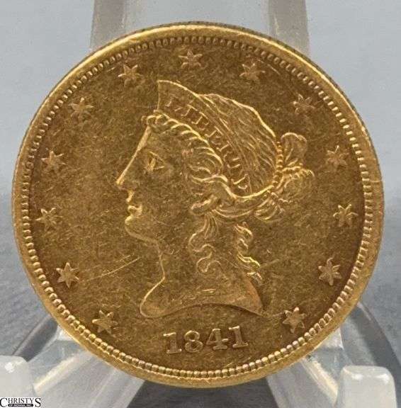 1841 Liberty Head Gold Eagle $10 Coin image