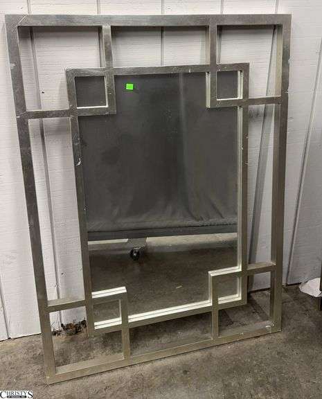 Metallic Framed Wall Mirror 36x48" image