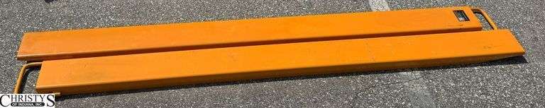76” Fork Extensions. Will Fit 5 1/2” Wide Fork image