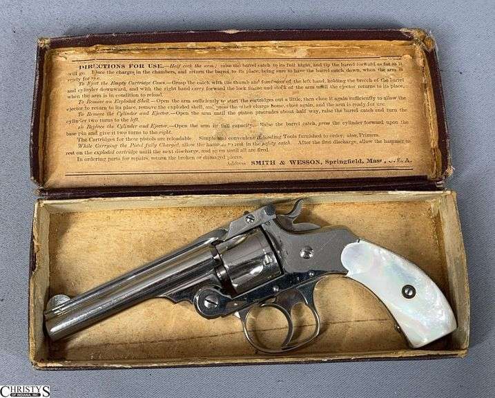 Smith & Wesson Double 32 Action Revolver cal. 32 Top Break SN: 87489 in Box image